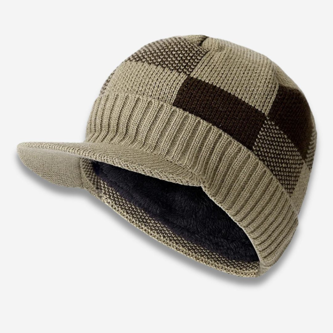Bonnet Casquette à carreaux