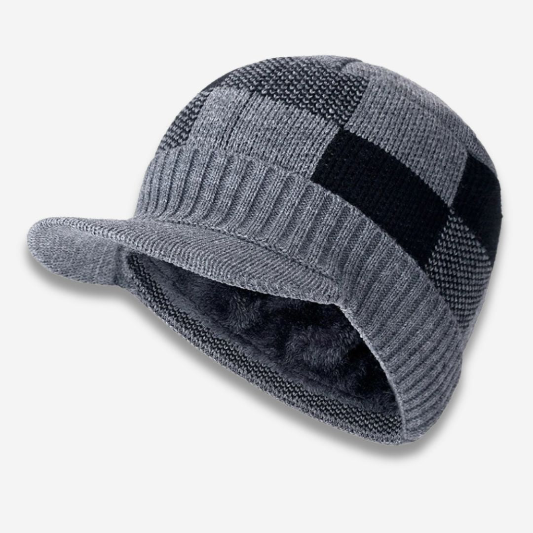 Bonnet Casquette à carreaux