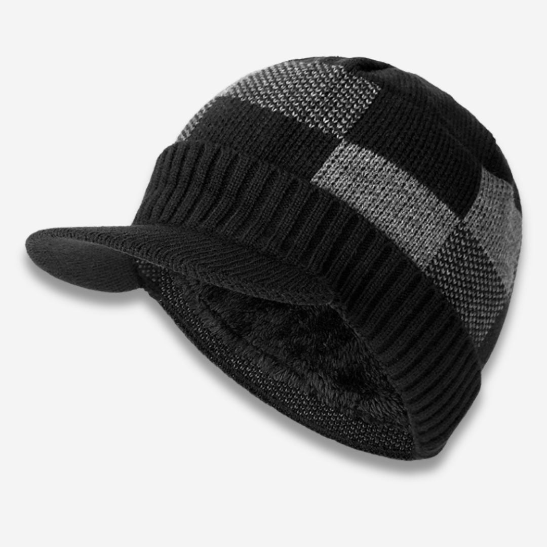Bonnet Casquette à carreaux
