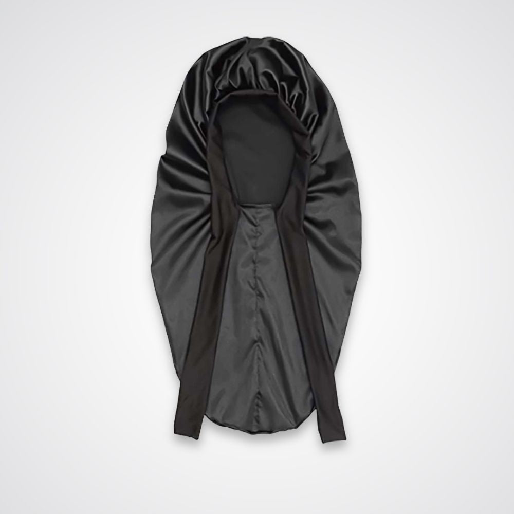 Naïra nightcap – Protective satin with long ribbons