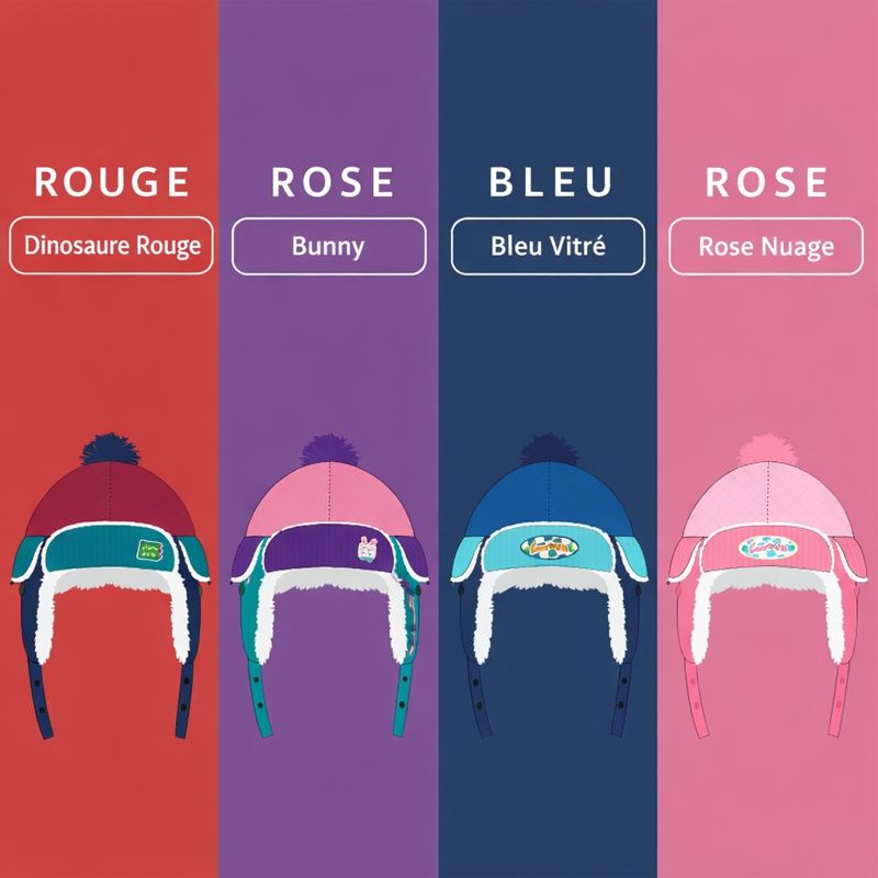 Kiko Children's Beanie – Warm Beanie with Fleece Lining and Ears