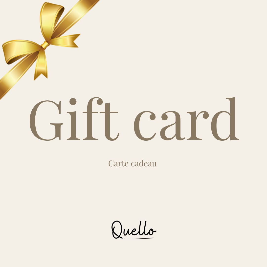 ✨ Bon cadeau Quello – Laisser le choix, en toute simplicité