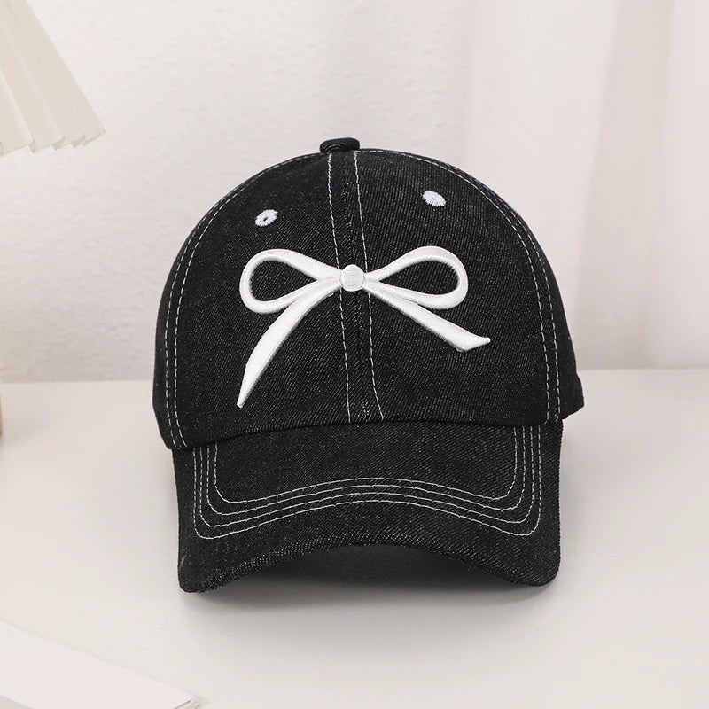 casquette noire douce ligne