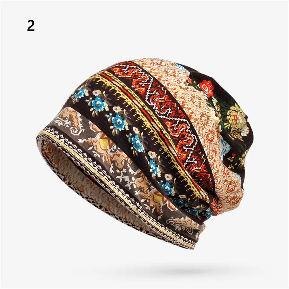 bonnet de chimiothérapie coloré