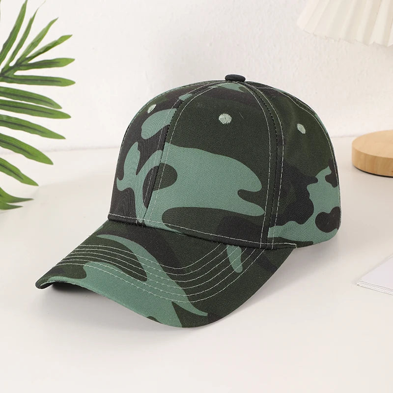 casquette motif militaire vert