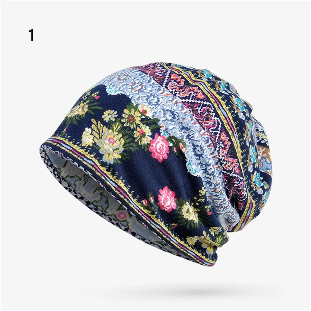 bonnet de chimiothérapie coloré