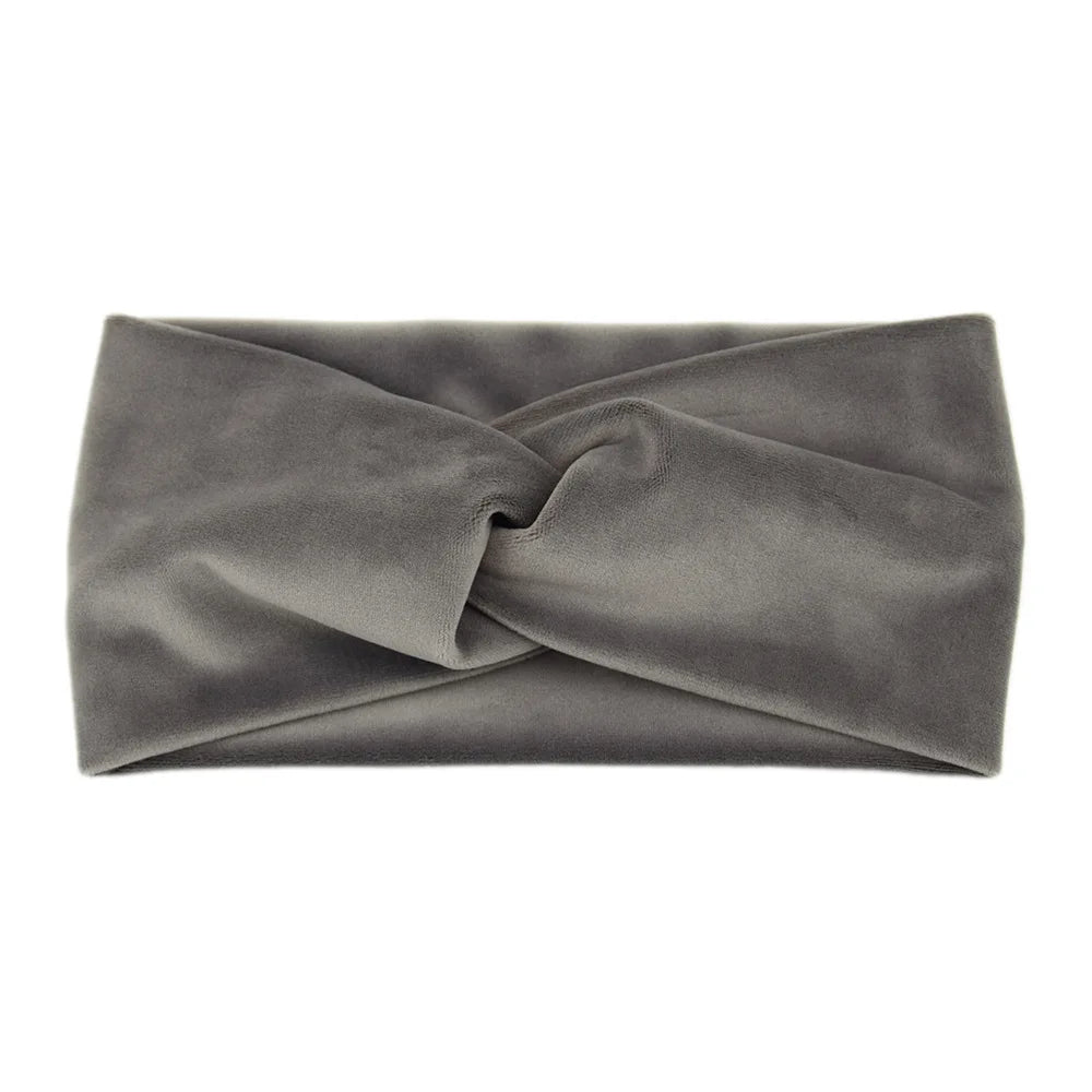Bandeau velours Lyra