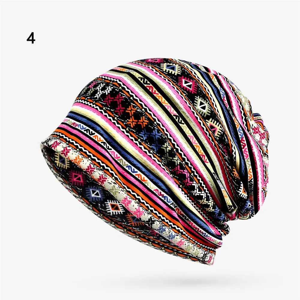 bonnet de chimiothérapie coloré