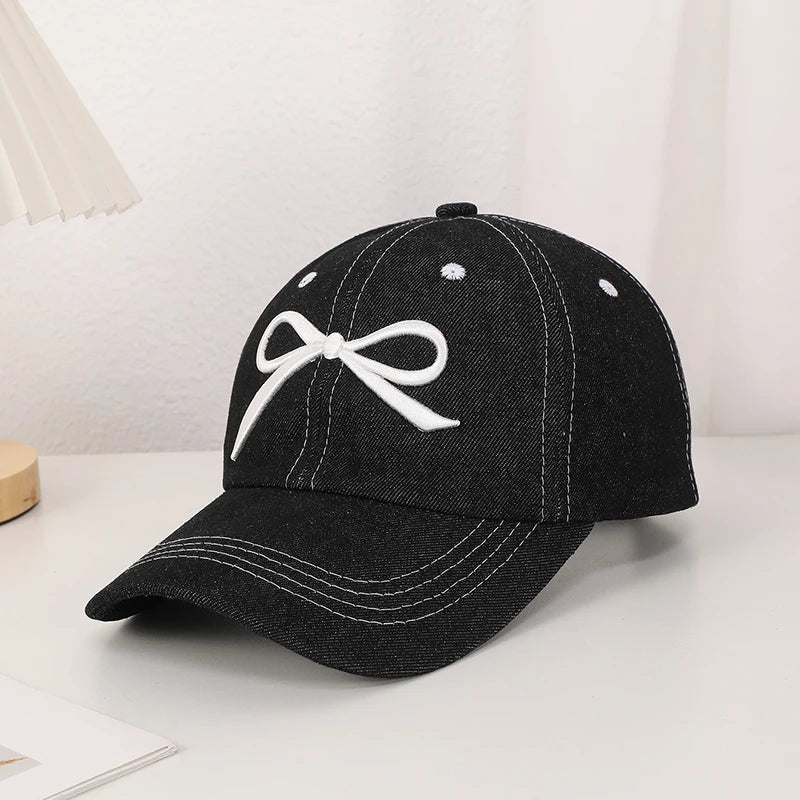 casquette noire douce ligne