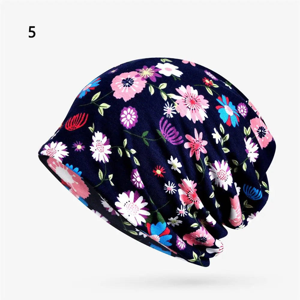 bonnet de chimiothérapie coloré
