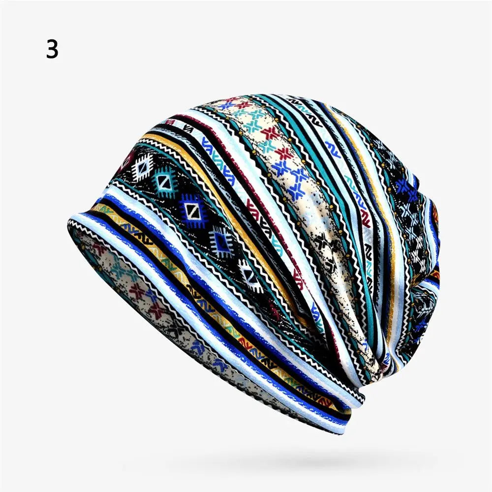 bonnet de chimiothérapie coloré