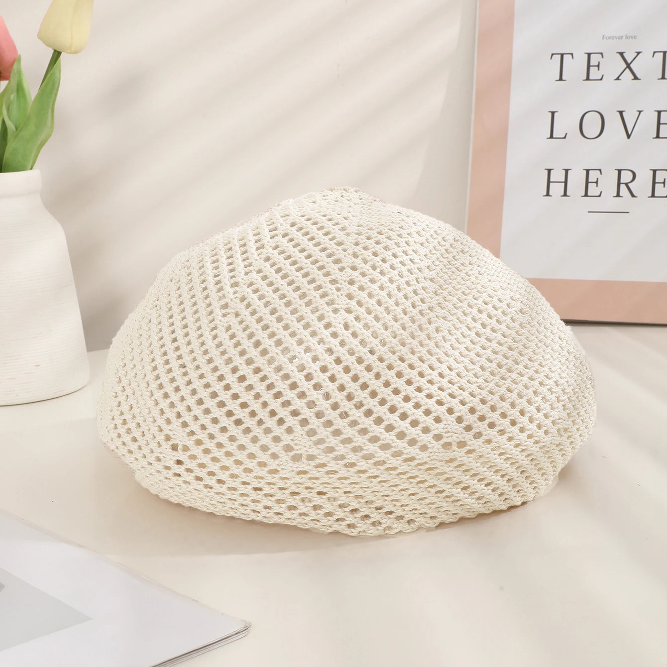 béret femme blanc