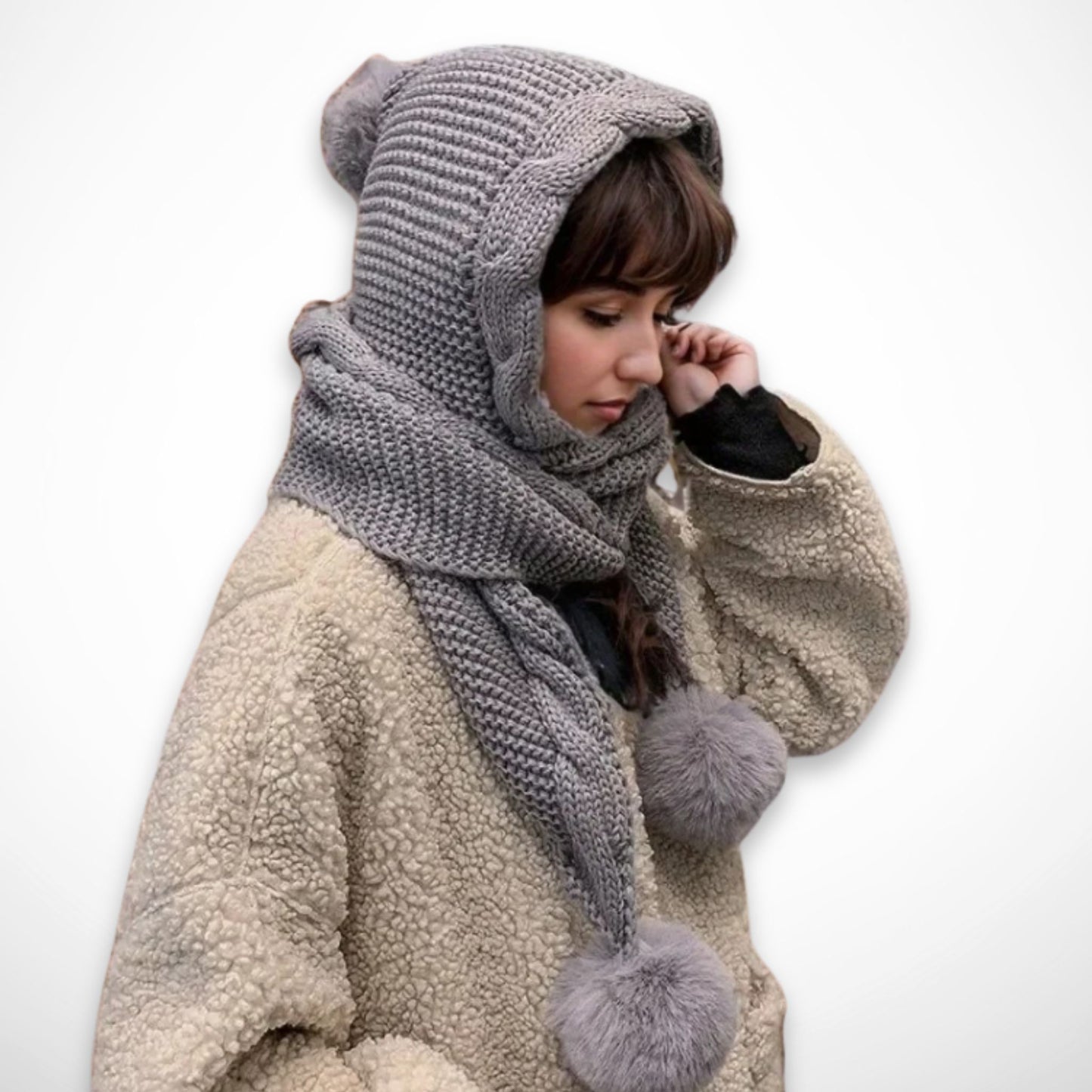 Capuche-écharpe Elora