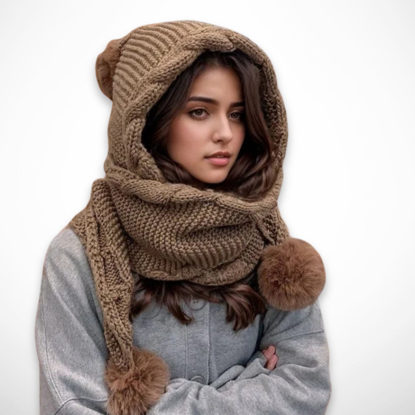 Capuche-écharpe Elora