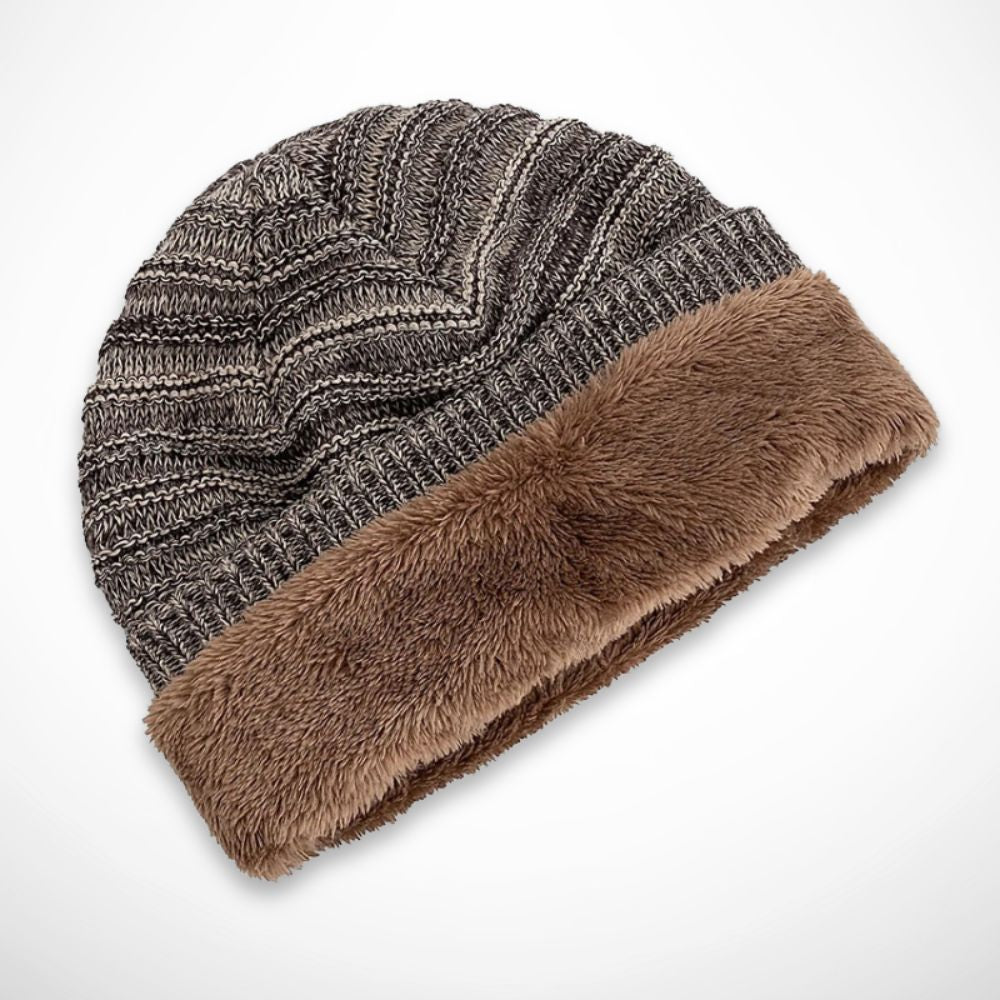 Bonnet slouchy Nao – Bonnet chaud et doux avec doublure intérieure