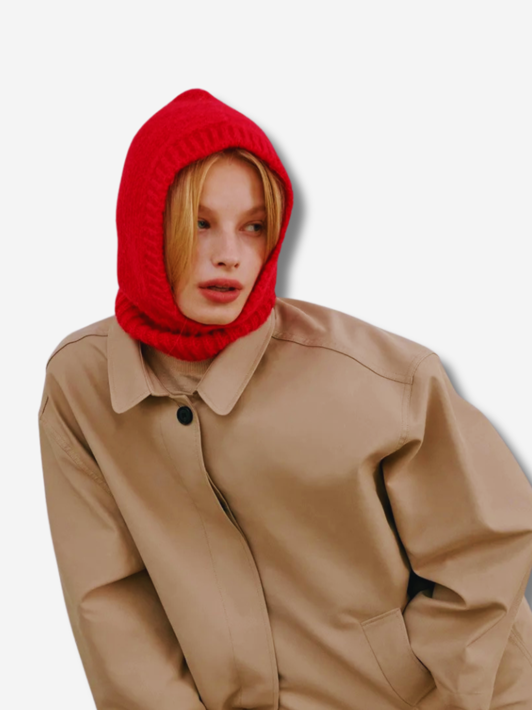 Bonnet<br>Cagoule Nostalgie Rouge