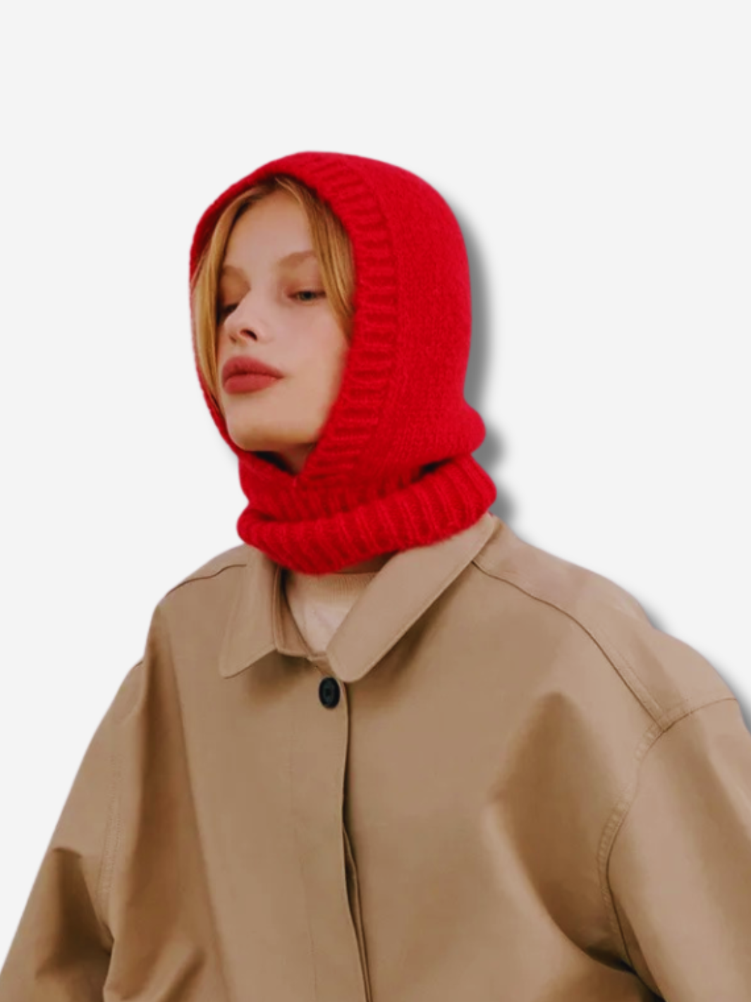 Bonnet<br>Cagoule Nostalgie Rouge