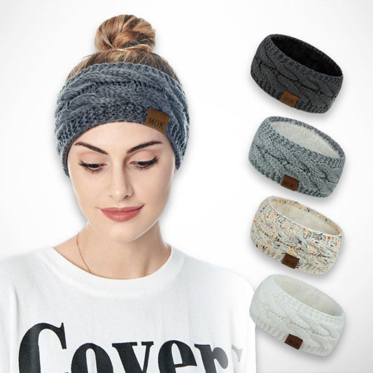 Bandeau Chelsey – bandeau cheveux doublé polaire pour l’hiver