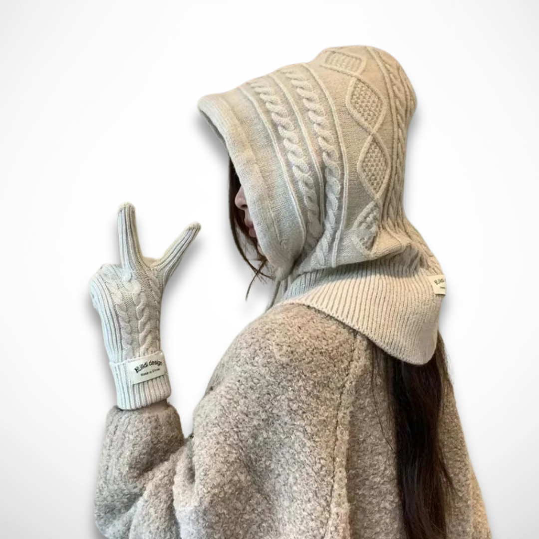 Balaclava Torsades – Cagoule chaude et élégante pour l’hiver
