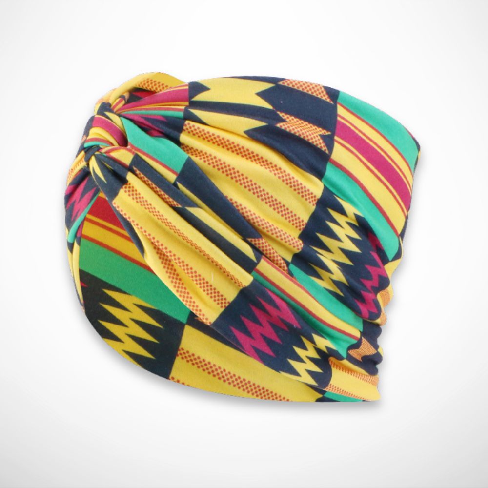 Bandeau Amina – bandeau large imprimé et extensible
