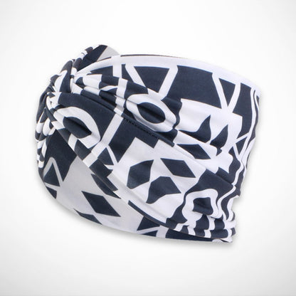 Bandeau Amina – bandeau large imprimé et extensible