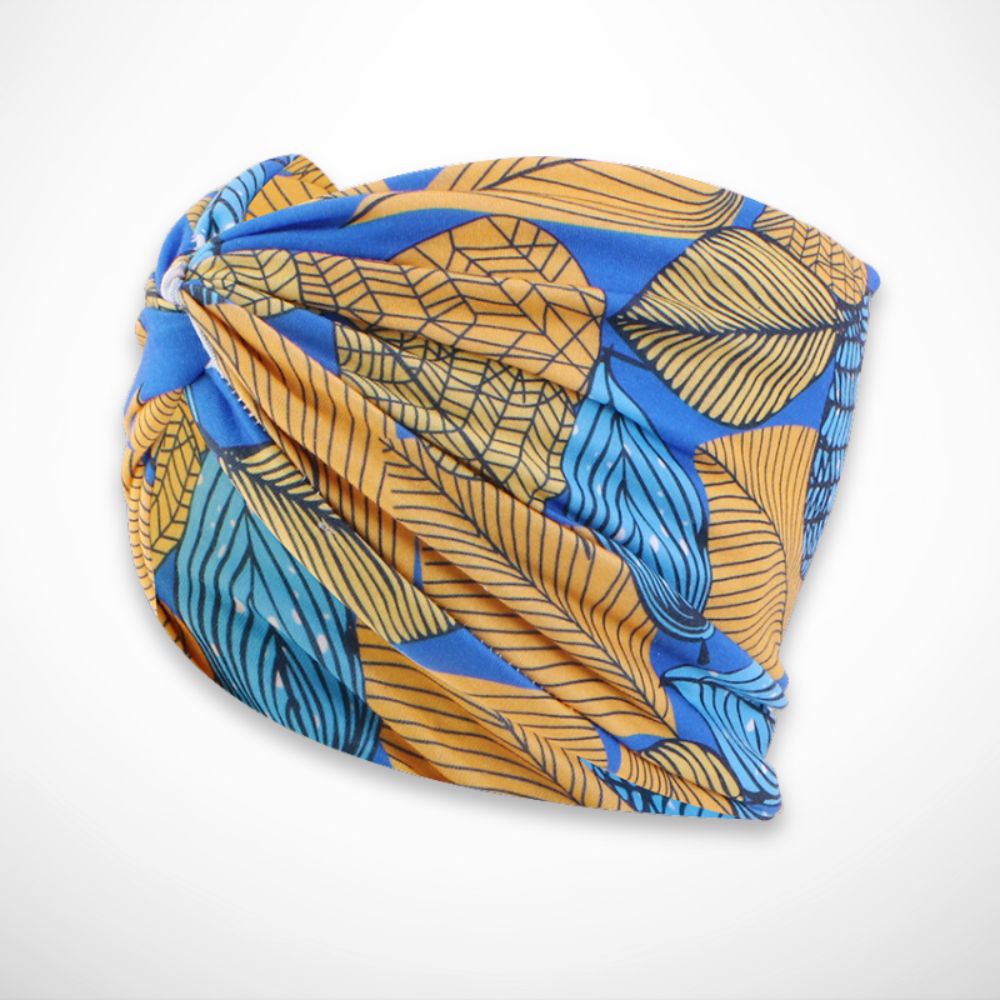 Bandeau Amina – bandeau large imprimé et extensible