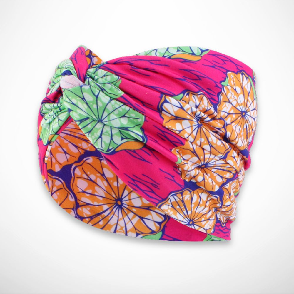 Bandeau Amina – bandeau large imprimé et extensible