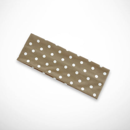 Bandeau Madeleine – bandeau à pois en polyester extensible