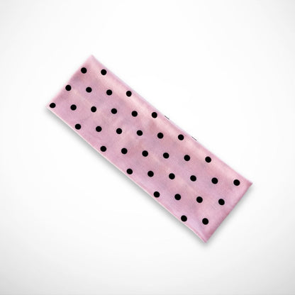 Bandeau Madeleine – bandeau à pois en polyester extensible