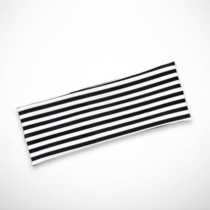Stirnband Sandra – gestreiftes Stirnband aus dehnbarem Stoff