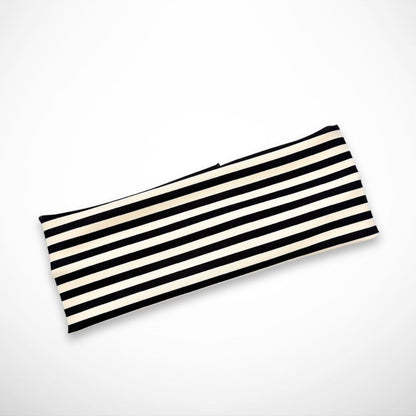 Stirnband Sandra – gestreiftes Stirnband aus dehnbarem Stoff
