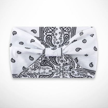 Bandeau Lola – bandeau large imprimé style bandana