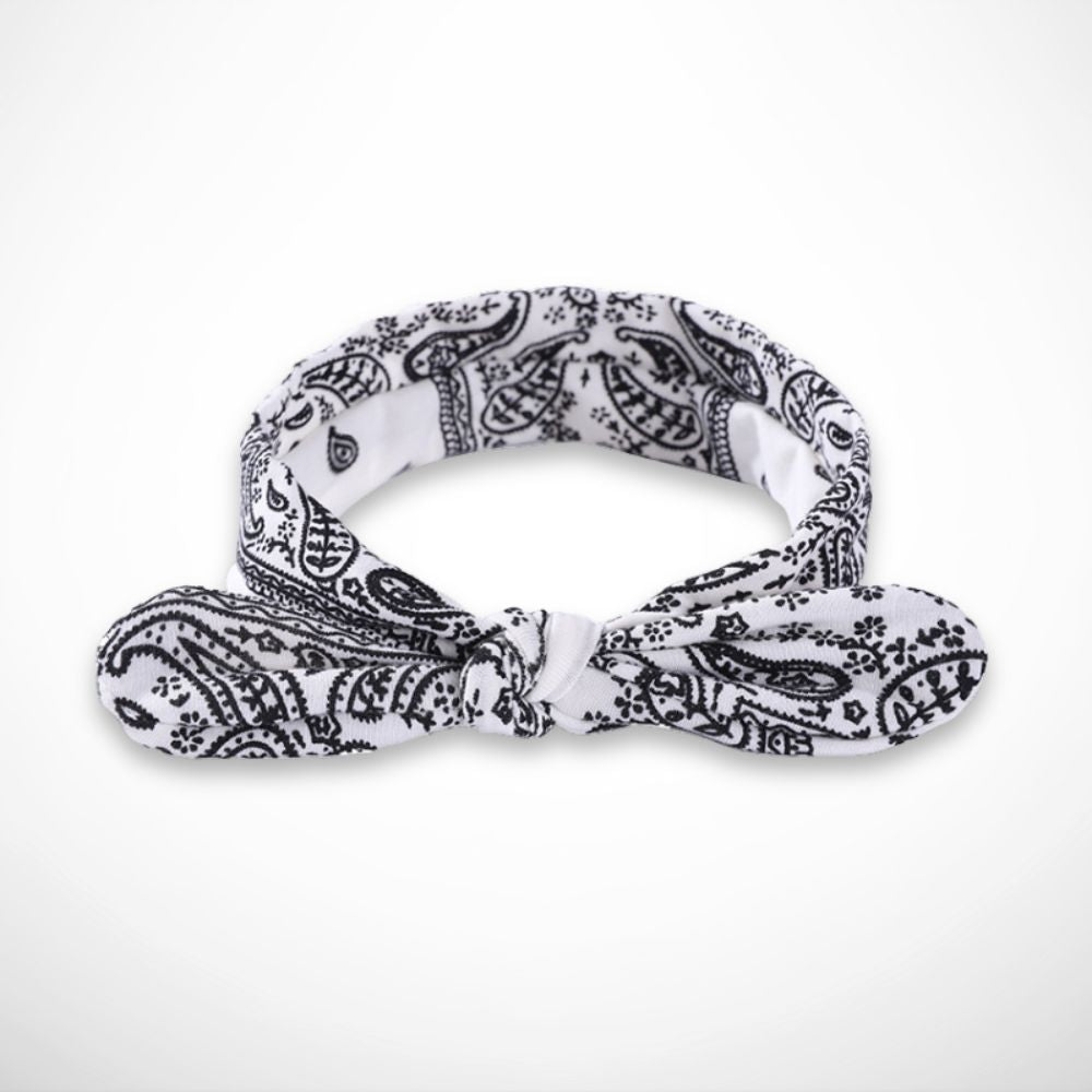 Bandeau Savana – bandeau cheveux effet foulard à motif paisley