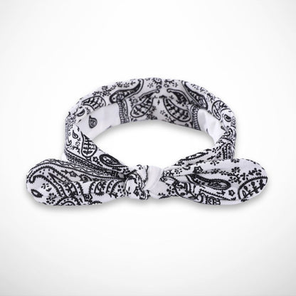 Bandeau Savana – bandeau cheveux effet foulard à motif paisley