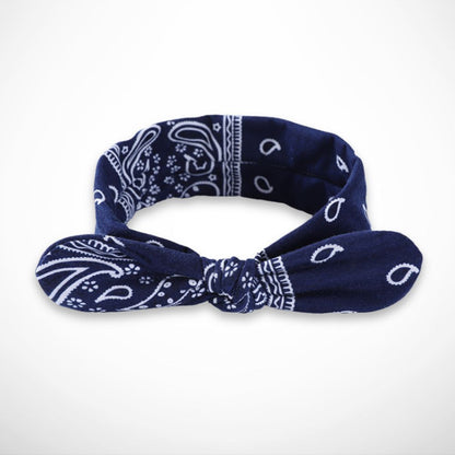 Bandeau Savana – bandeau cheveux effet foulard à motif paisley