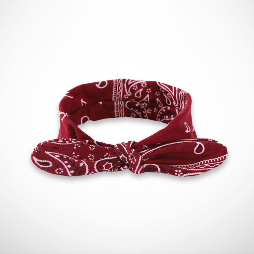 Bandeau Savana – bandeau cheveux effet foulard à motif paisley