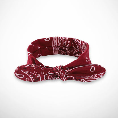 Bandeau Savana – bandeau cheveux effet foulard à motif paisley