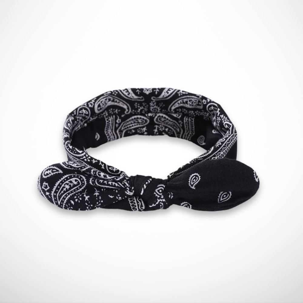 Bandeau Savana – bandeau cheveux effet foulard à motif paisley