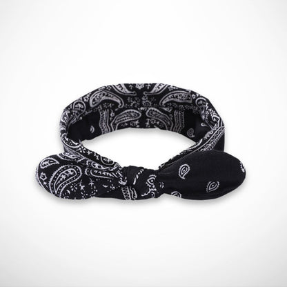 Bandeau Savana – bandeau cheveux effet foulard à motif paisley
