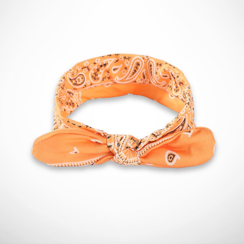 Bandeau Savana – bandeau cheveux effet foulard à motif paisley