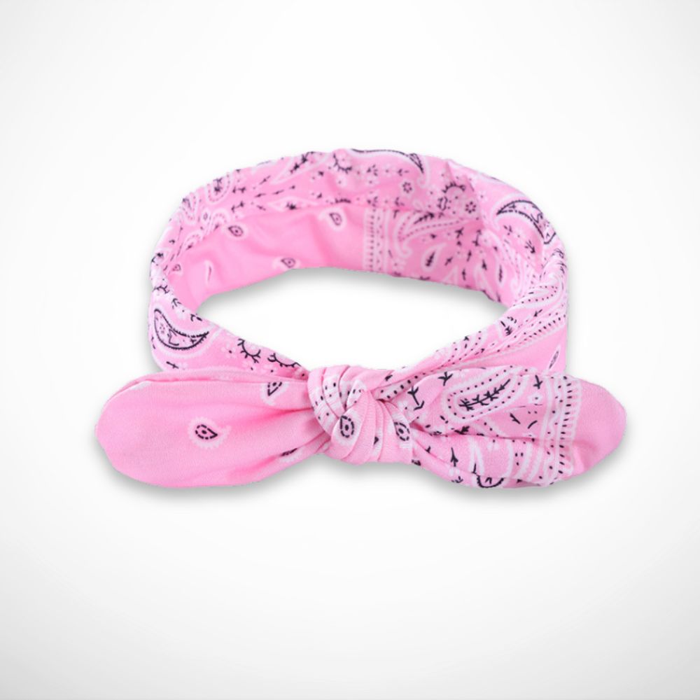 Bandeau Savana – bandeau cheveux effet foulard à motif paisley