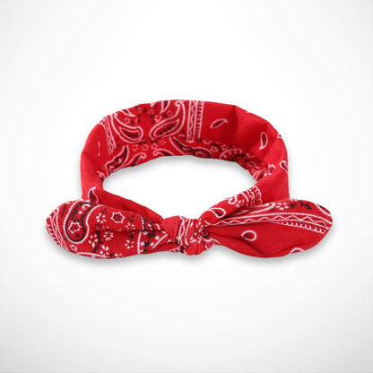 Bandeau Savana – bandeau cheveux effet foulard à motif paisley