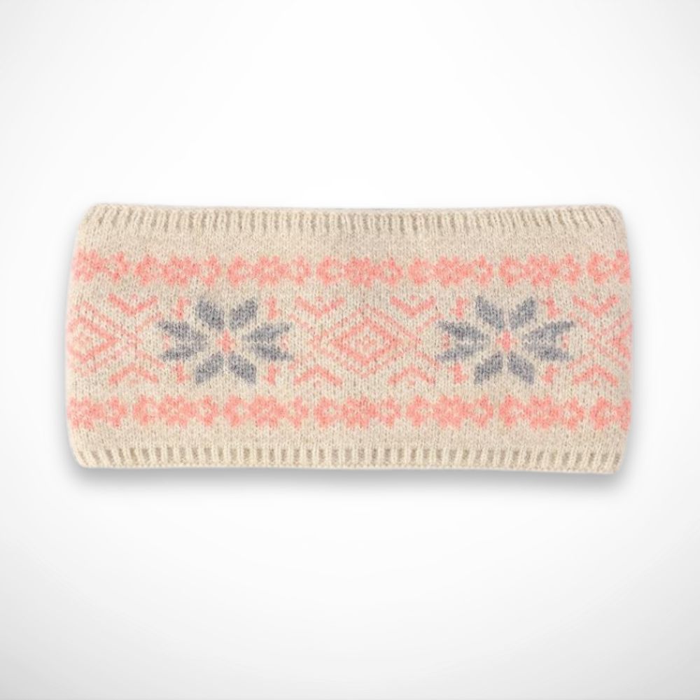 Sanna Headband – wide knitted headband for winter and mid-season