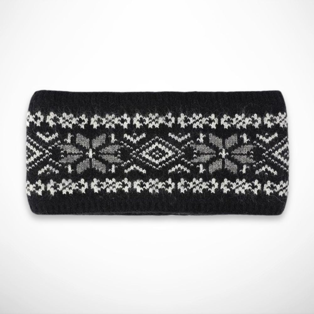 Sanna Headband – wide knitted headband for winter and mid-season