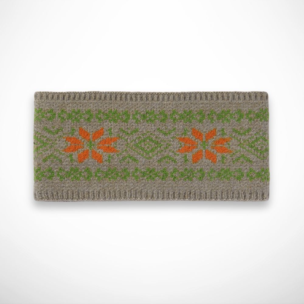 Sanna Headband – wide knitted headband for winter and mid-season