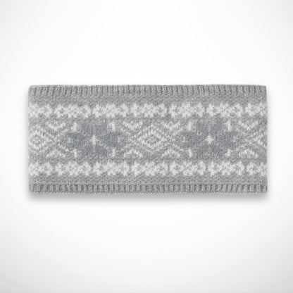 Sanna Headband – wide knitted headband for winter and mid-season