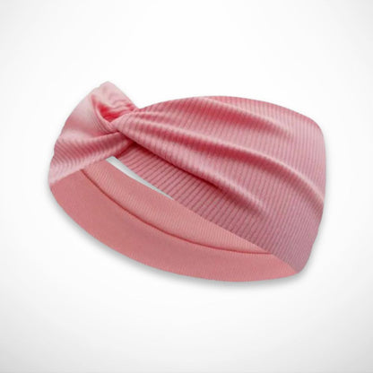 Stirnband Lina – breites Stirnband aus geripptem Strick