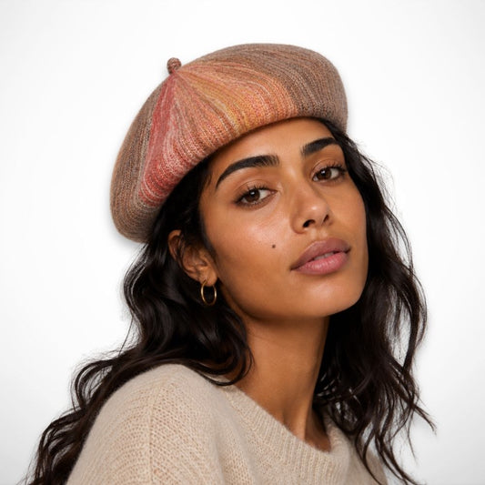 Maëlle Beret – Ombre wool-blend beret