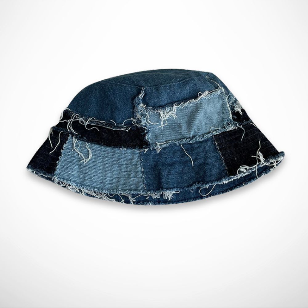 Bob Fray – bob effet denim effiloché au style décontracté