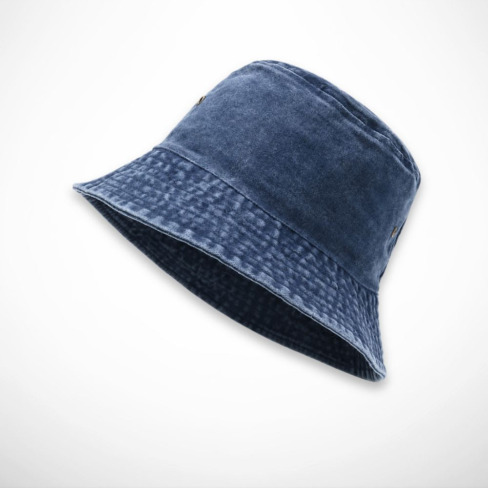 Bob Tom – Fischerhut in Denim-Optik mit lässigem Stil